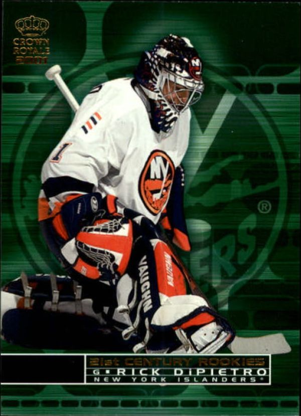 NHL 2000-01 Crown Royale 21st Century Rookies - No 15 - Rick DiPietro