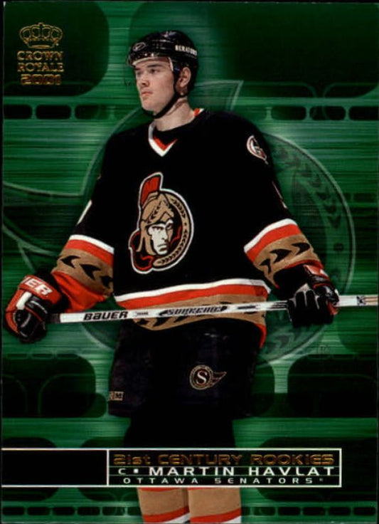 NHL 2000-01 Crown Royale 21st Century Rookies - No 17 - Martin Havlat