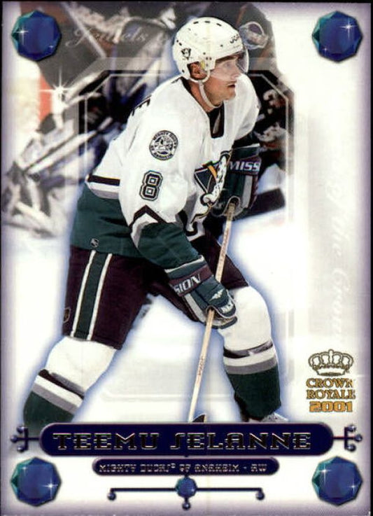 NHL 2000-01 Crown Royale Jewels of the Crown - No 2 - Teemu Selanne