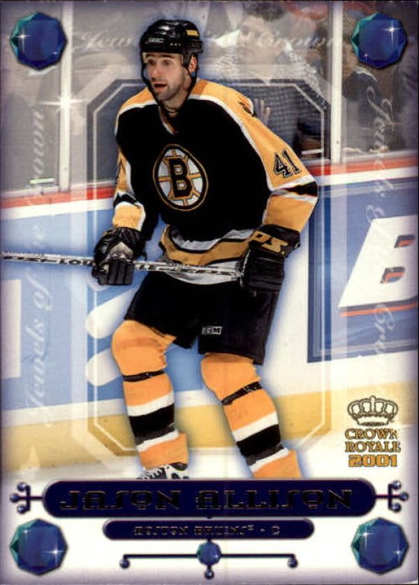 NHL 2000-01 Crown Royale Jewels of the Crown - No 4 - Jason Allison