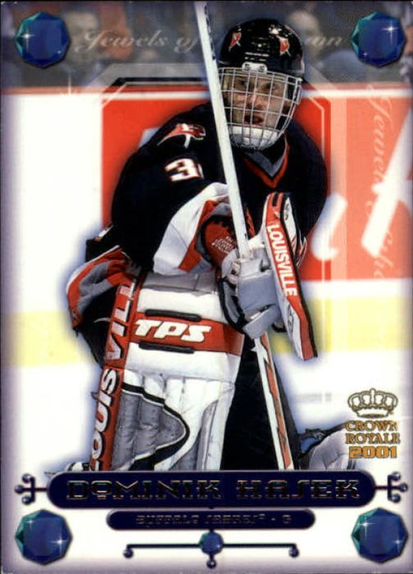 NHL 2000-01 Crown Royale Jewels of the Crown - No 6 - Dominik Hasek