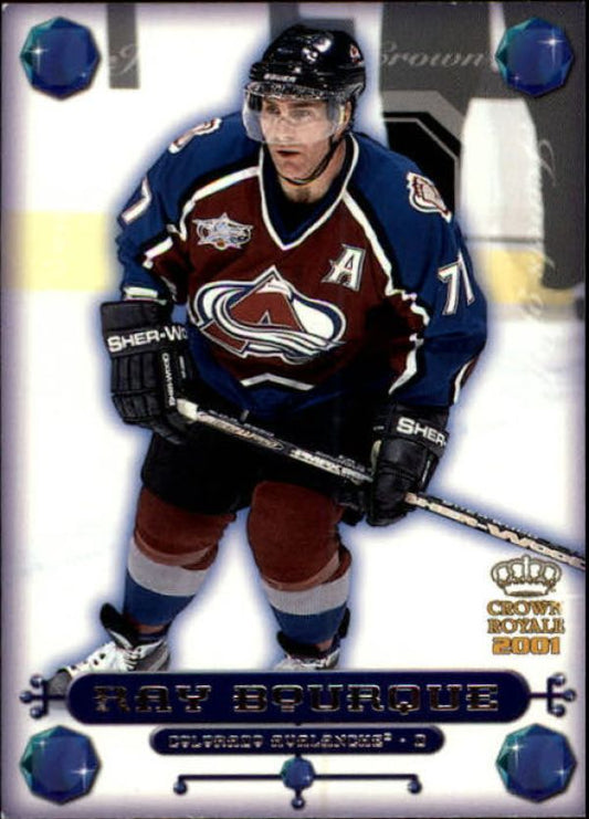 NHL 2000-01 Crown Royale Jewels of the Crown - No 7 - Ray Bourque