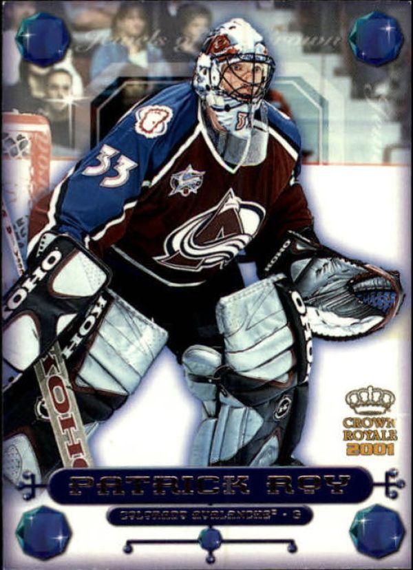 NHL 2000-01 Crown Royale Jewels of the Crown - No 9 - Patrick Roy