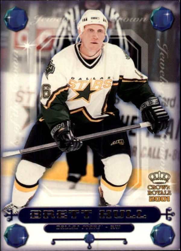 NHL 2000-01 Crown Royale Jewels of the Crown - No 11 - Brett Hull