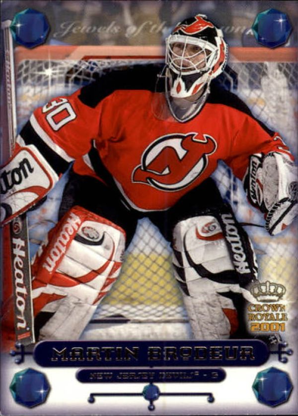 NHL 2000-01 Crown Royale Jewels of the Crown - No 17 - Martin Brodeur