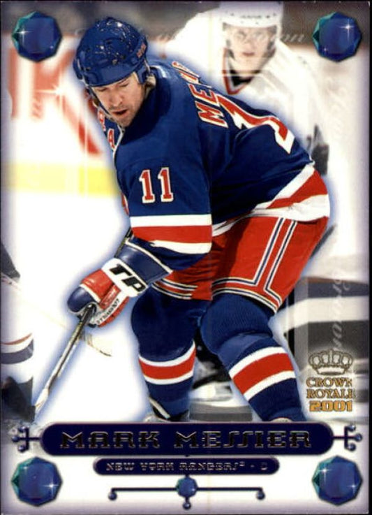 NHL 2000-01 Crown Royale Jewels of the Crown - No 18 - Mark Messier