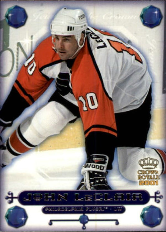 NHL 2000-01 Crown Royale Jewels of the Crown - No 19 - John LeClair