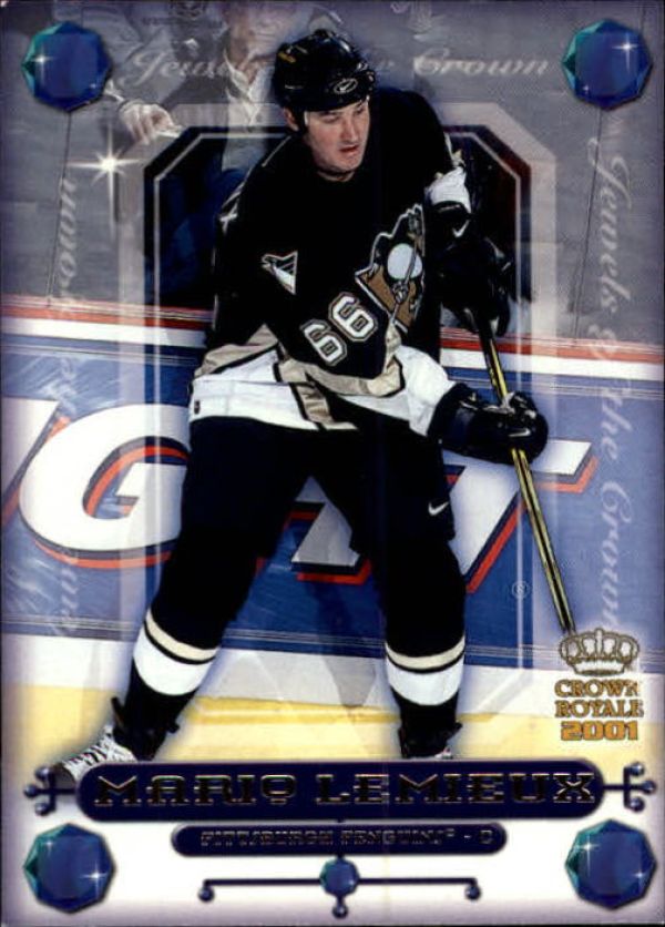 NHL 2000-01 Crown Royale Jewels of the Crown - No 22 - Mario Lemieux