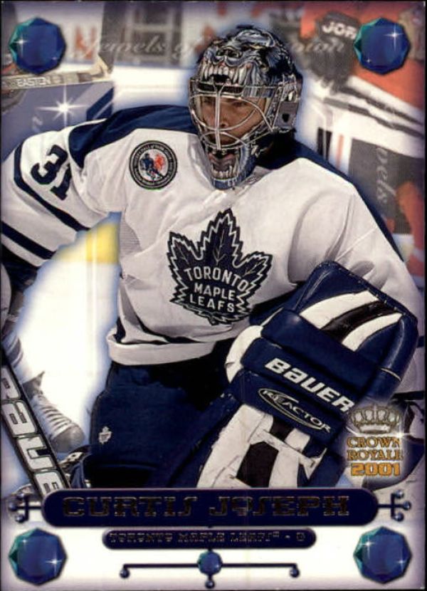 NHL 2000-01 Crown Royale Jewels of the Crown - No 24 - Curtis Joseph