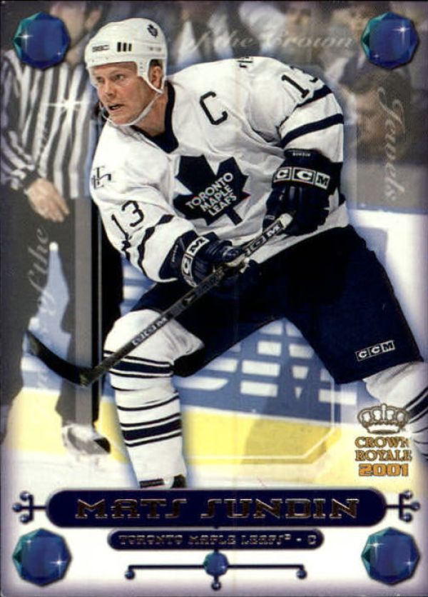 NHL 2000-01 Crown Royale Jewels of the Crown - No 25 - Mats Sundin