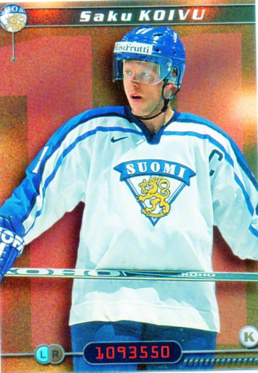 FIN/NHL 2000-01 Finnish Cardset - No 356 - Saku Koivu