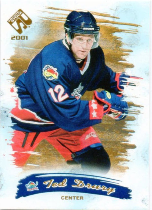 NHL 2000-01 Private Stock - No 28 - Ted Drury