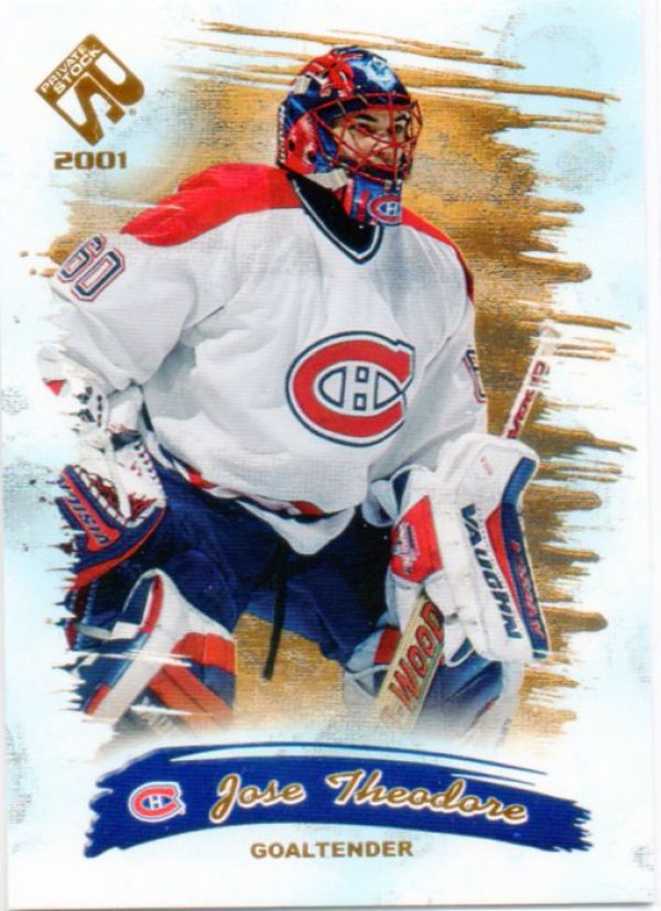 NHL 2000-01 Private Stock - No 53 - Jose Theodore