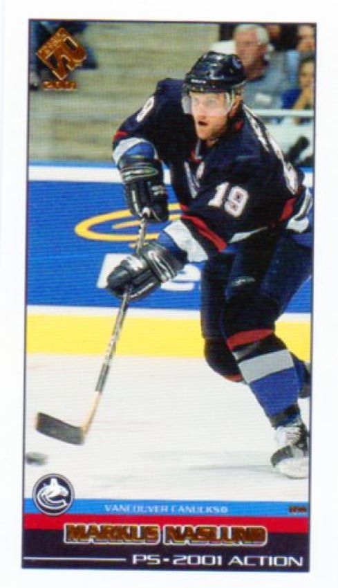 NHL 2000-01 Private Stock PS-2001 Action - No 58 - Markus Naslund