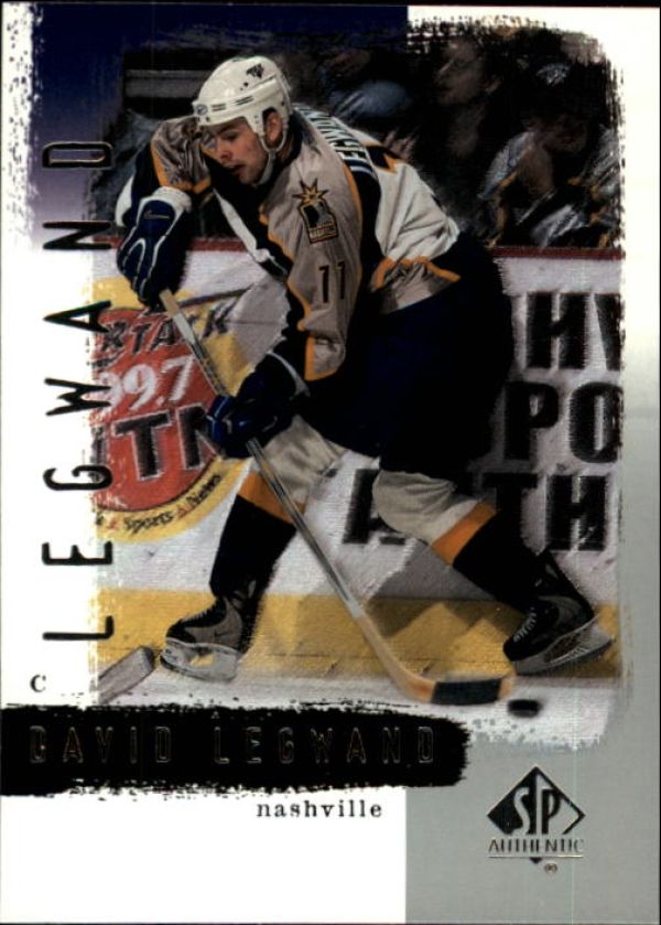 NHL 2000-01 SP Authentic - No 49 - David Legwand