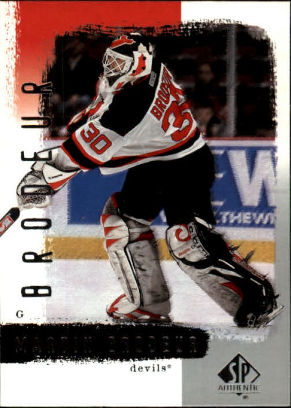 NHL 2000-01 SP Authentic - No 53 - Martin Brodeur