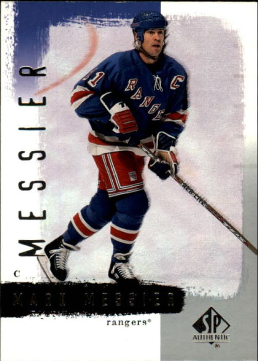 NHL 2000-01 SP Authentic - No 55 - Mark Messier