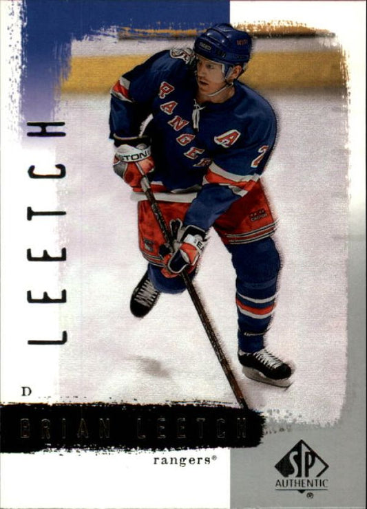 NHL 2000-01 SP Authentic - No 57 - Brian Leetch