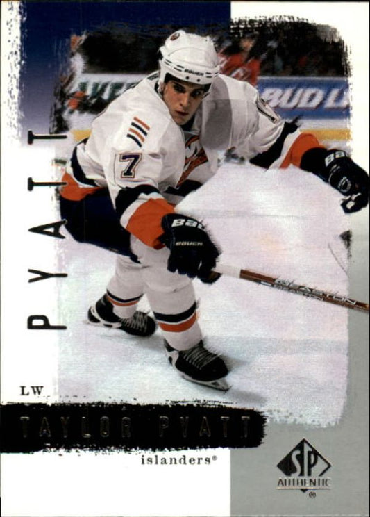 NHL 2000-01 SP Authentic - No 60 - Taylor Pyatt