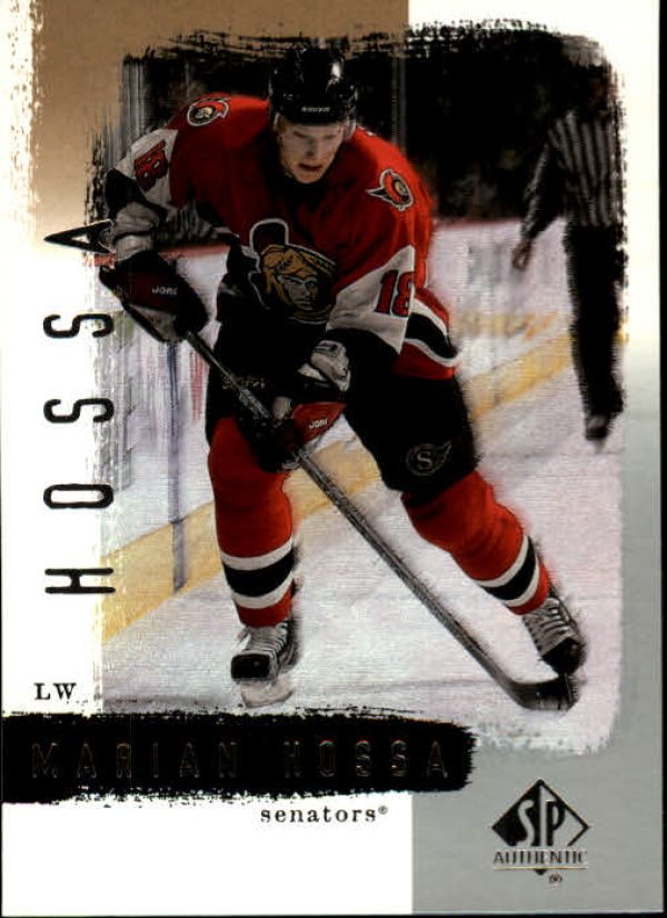 NHL 2000-01 SP Authentic - No 62 - Marian Hossa