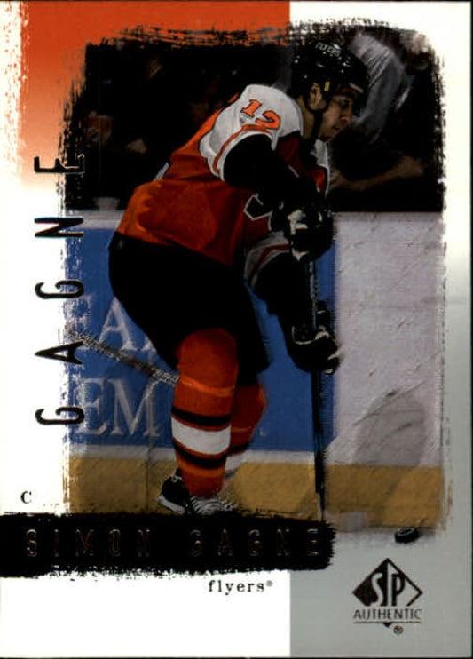 NHL 2000-01 SP Authentic - No 65 - Simon Gagne