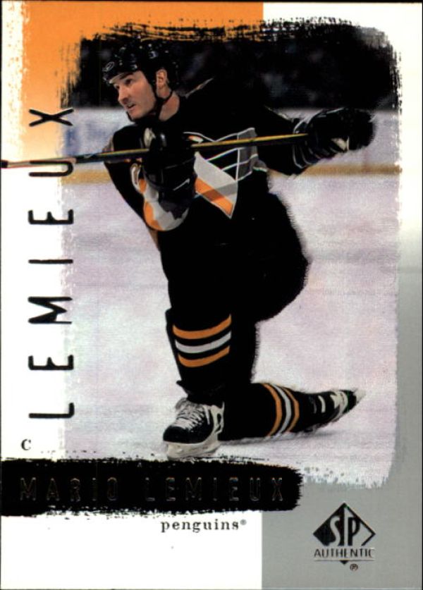 NHL 2000-01 SP Authentic - No 72 - Mario Lemieux