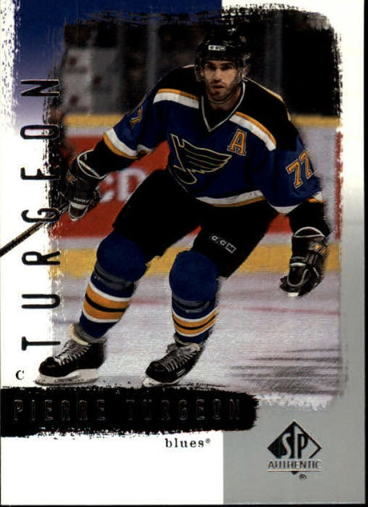 NHL 2000-01 SP Authentic - No 76 - Pierre Turgeon