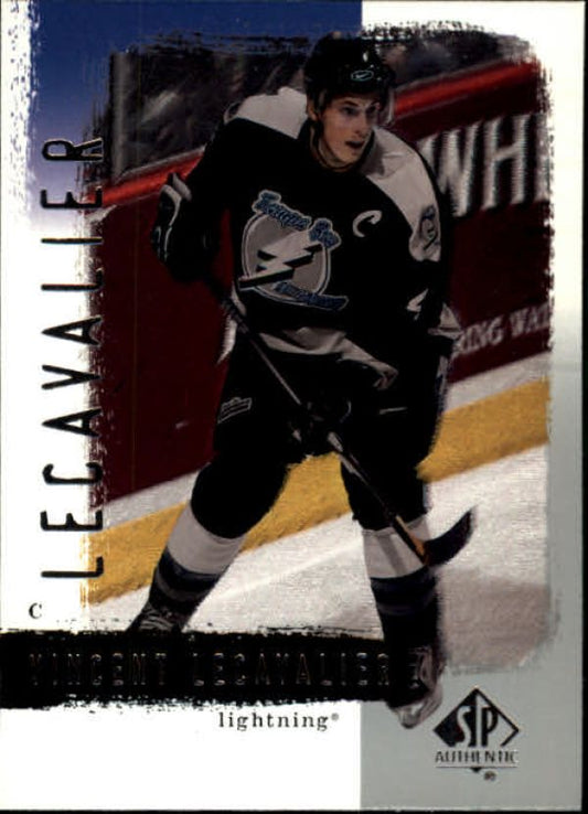 NHL 2000-01 SP Authentic - No 80 - Vincent Lecavalier