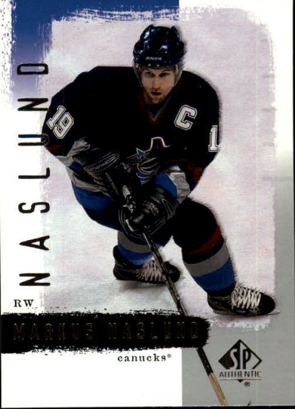 NHL 2000-01 SP Authentic - No 87 - Markus Naslund