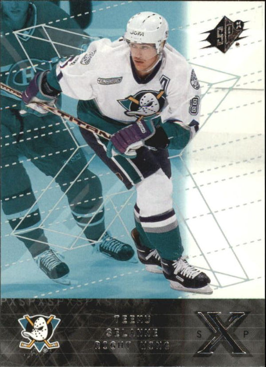 NHL 2000-01 SPx - No 2 - Teemu Selanne