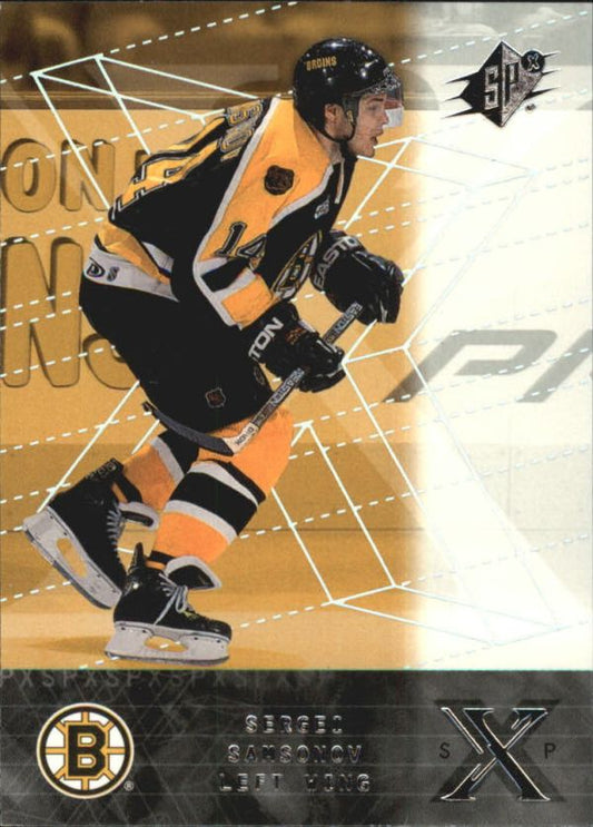 NHL 2000-01 SPx - No 5 - Sergei Samsonov