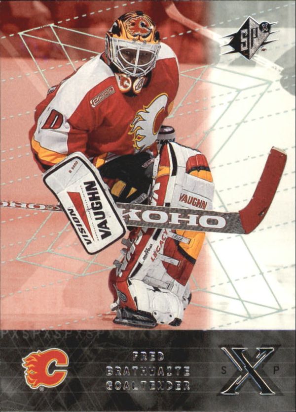 NHL 2000-01 SPx - No 8 - Fred Brathwaite