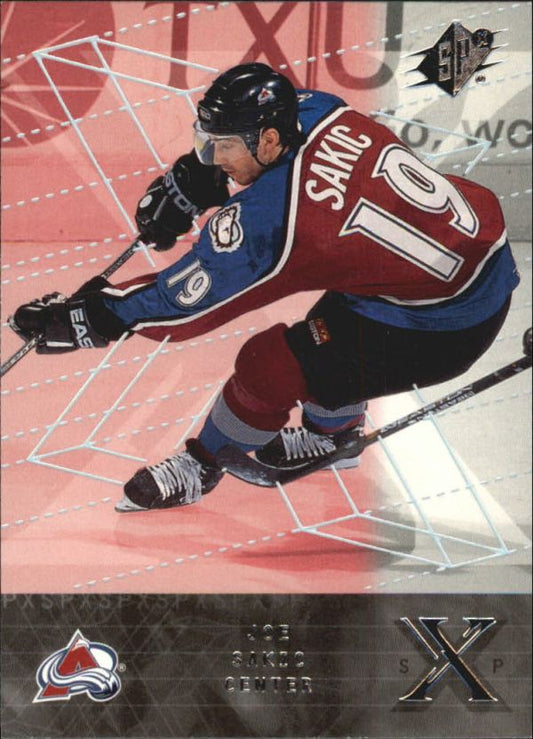 NHL 2000-01 SPx - No 13 - Joe Sakic