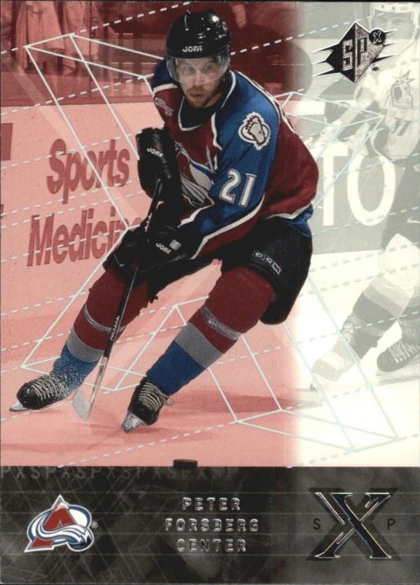 NHL 2000-01 SPx - No 16 - Peter Forsberg