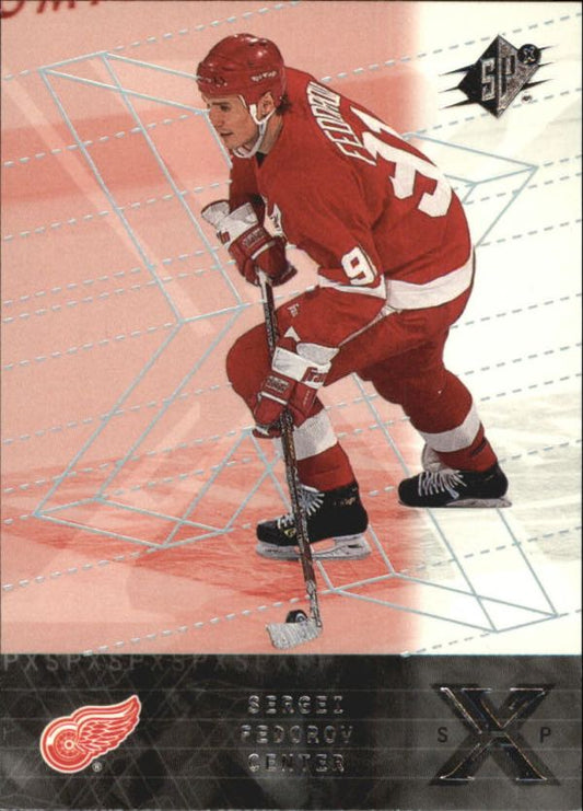 NHL 2000-01 SPx - No 22 - Sergei Fedorov