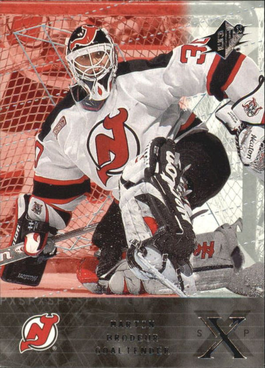 NHL 2000-01 SPx - No. 37 - Martin Brodeur