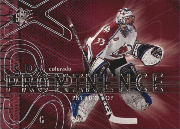 NHL 2000-01 SPx - No 83 - Patrick Roy