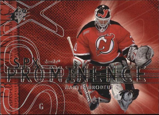 NHL 2000-01 SPx - No 88 - Martin Brodeur