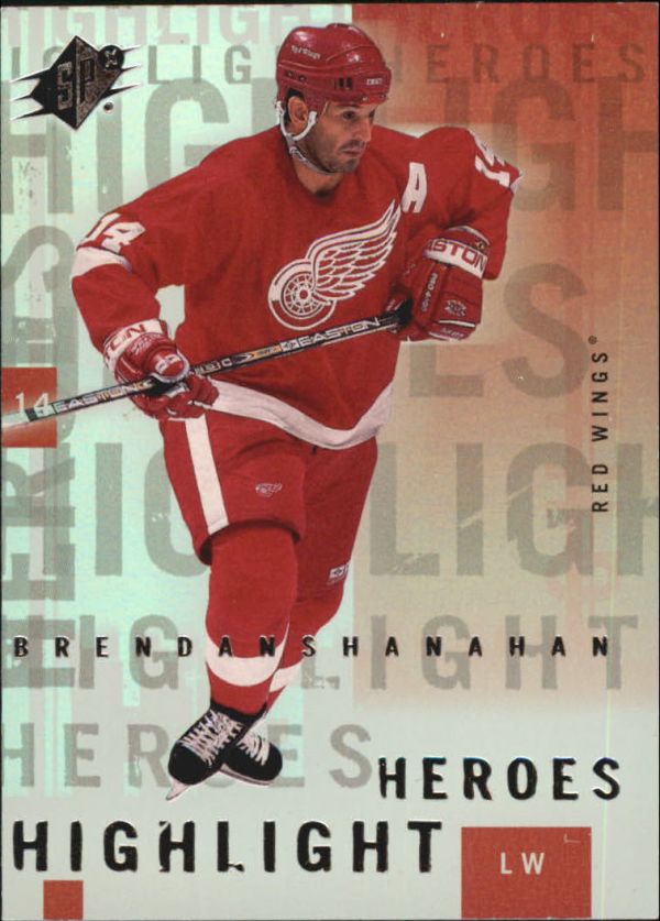 NHL 2000-01 SPx Highlight Heroes - No HH7 - Brendan Shanahan