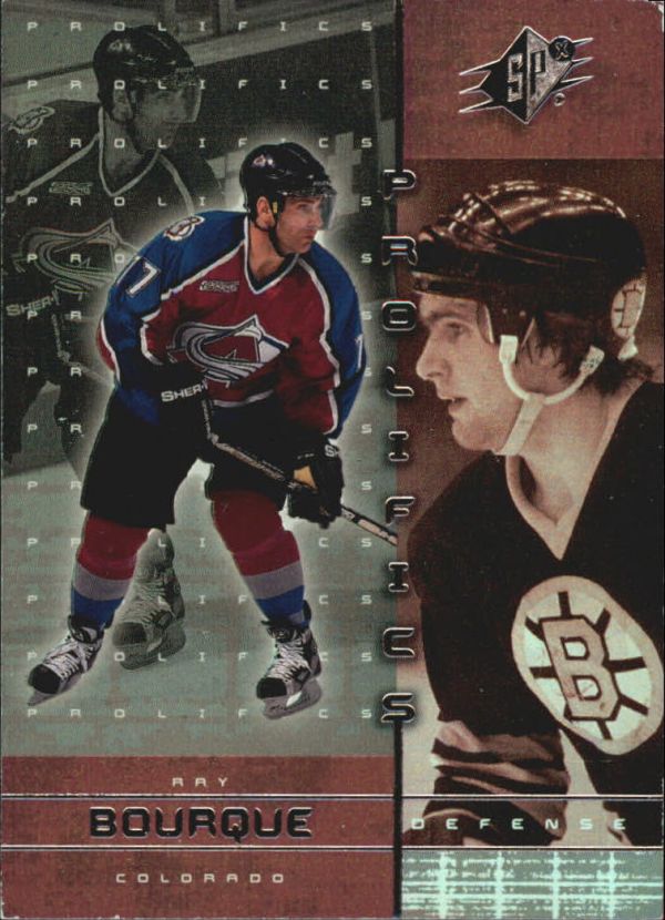 NHL 2000-01 SPx Prolifics - No P2 - Ray Bourque