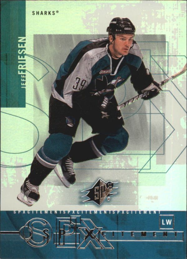 NHL 2000-01 SPx SPXcitement - No X11 - Jeff Friesen