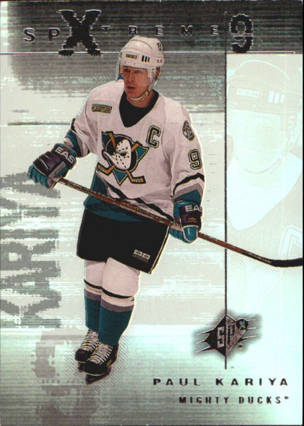 NHL 2000-01 SPx SPXtreme - No S1 - Paul Kariya