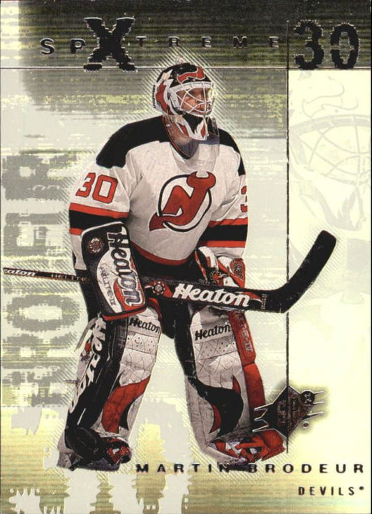 NHL 2000-01 SPx SPXtreme - No S4 - Martin Brodeur