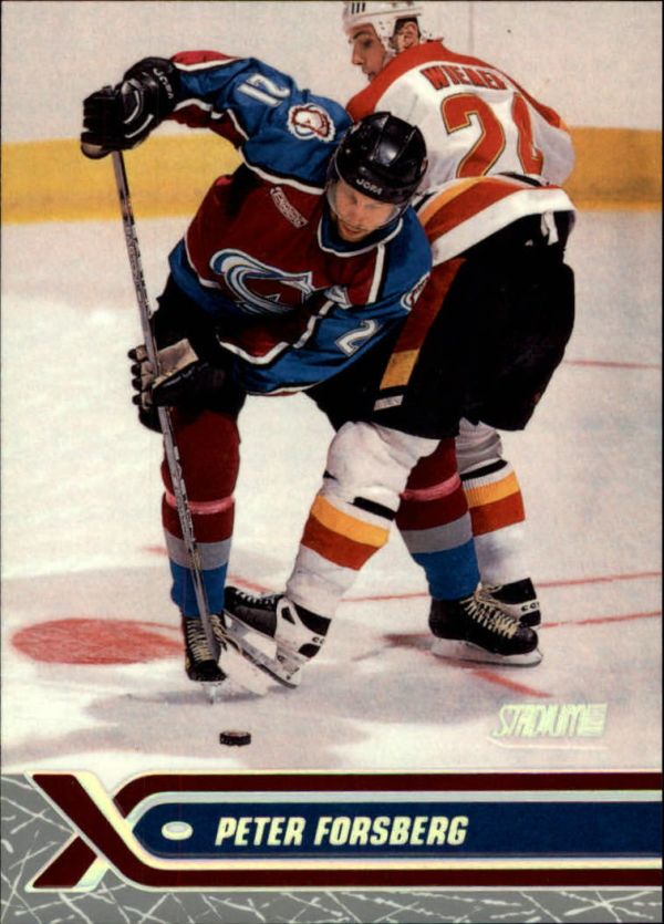 NHL 2000-01 Stadium Club - No 5 - Peter Forsberg