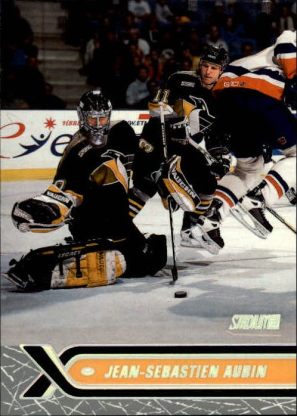 NHL 2000-01 Stadium Club - No 98 - Jean-Sebastien Aubin