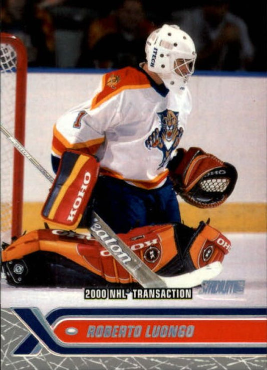 NHL 2000-01 Stadium Club - No 220 - Roberto Luongo