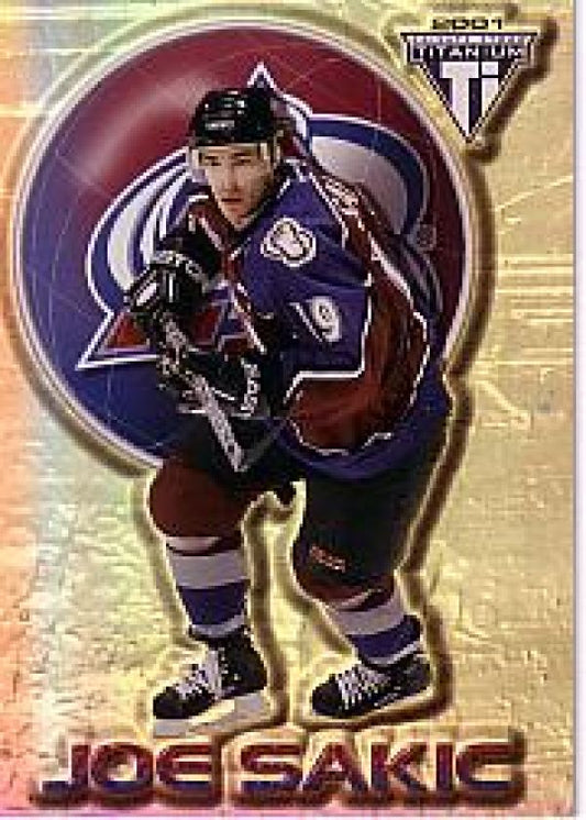 NHL 2000-01 Titanium - No 23 - Joe Sakic