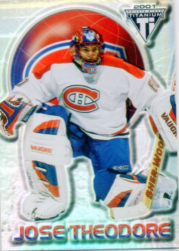 NHL 2000-01 Titanium - No 50 - Jose Theodore