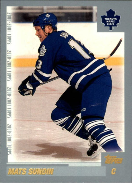 NHL 2000-01 Topps - No 4 - Mats Sundin