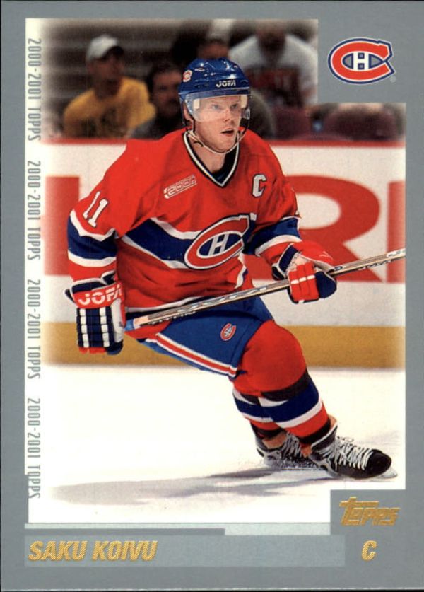 NHL 2000-01 Topps - No 89 - Saku Koivu